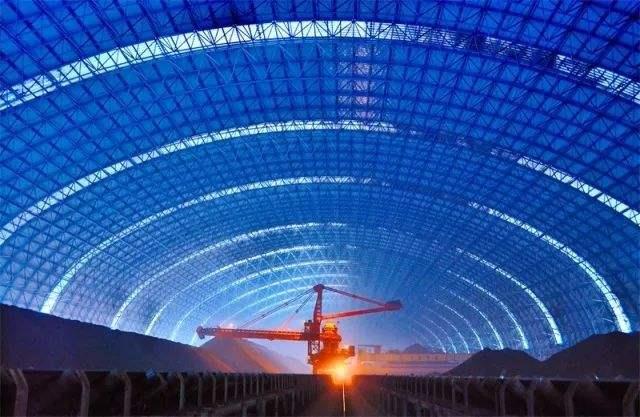 桂平亿优钢构工程师为您解析原料场封闭技术的特点和类型
